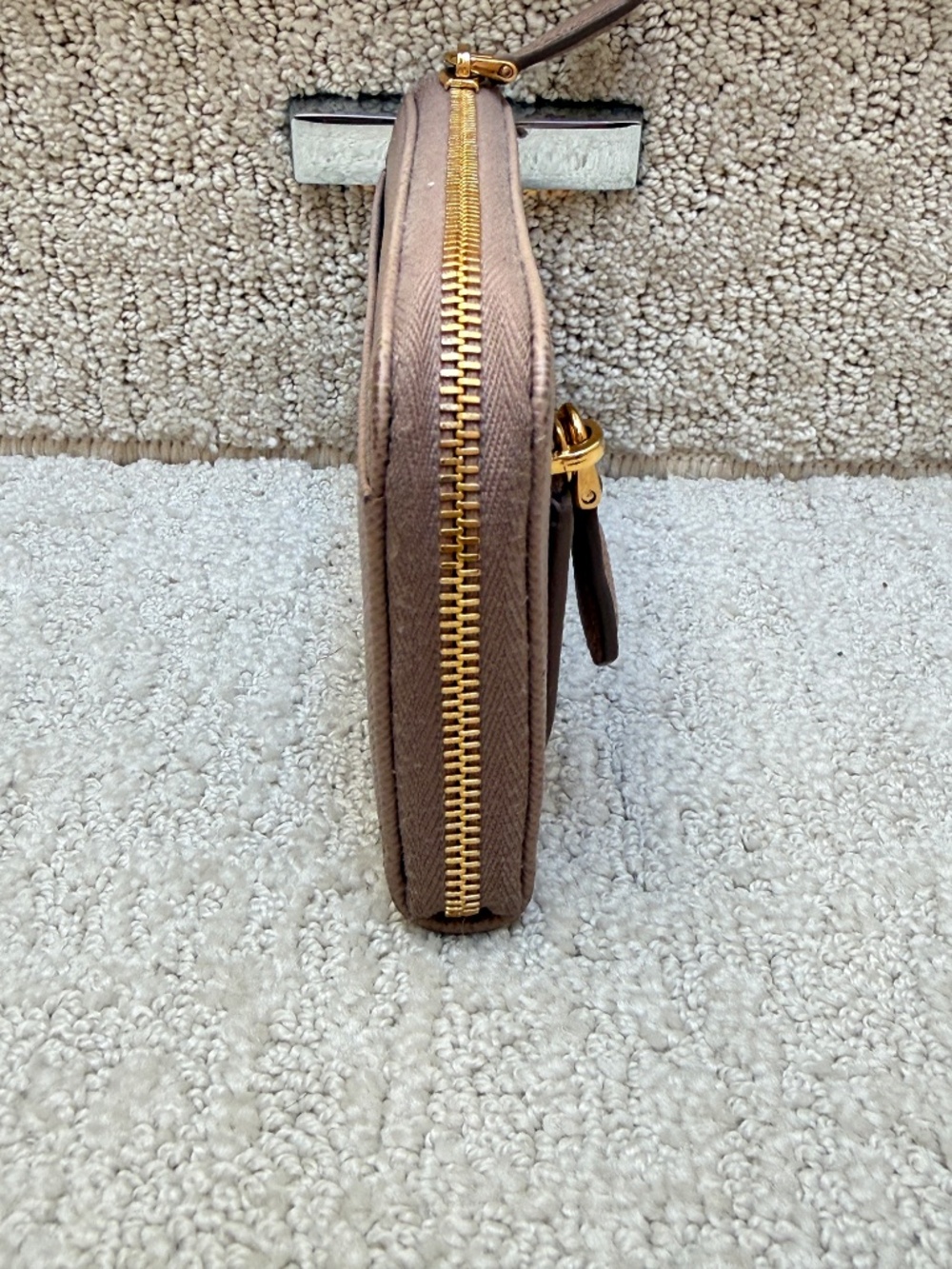 Prada Half Wallet in Beige - Picture 8 of 10